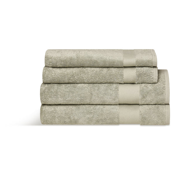 Sage Green Maxi Set Of Four Towels Dip & Doze