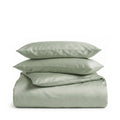 Sage Green Toddler Cot Bed Set