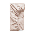 Dusky Pink Toddler Fitted Cot Bed Sheet