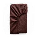 Cacao Linen Fitted Sheet