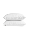White Linen Pillowcase Pair