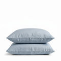 Sky Blue Linen Pillowcase Pair