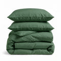 Thyme Green Linen Bedding Set