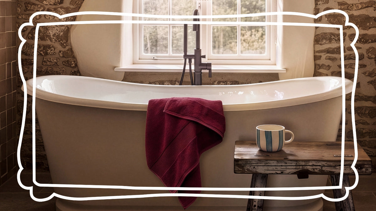 Berry Red Towels