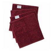 Berry Red Face Towels