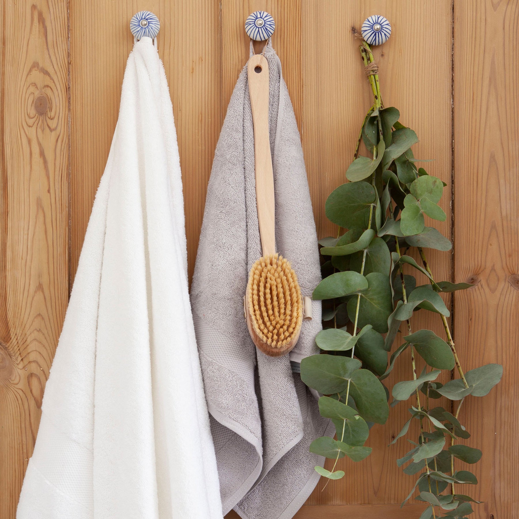 Grey Hand Towel