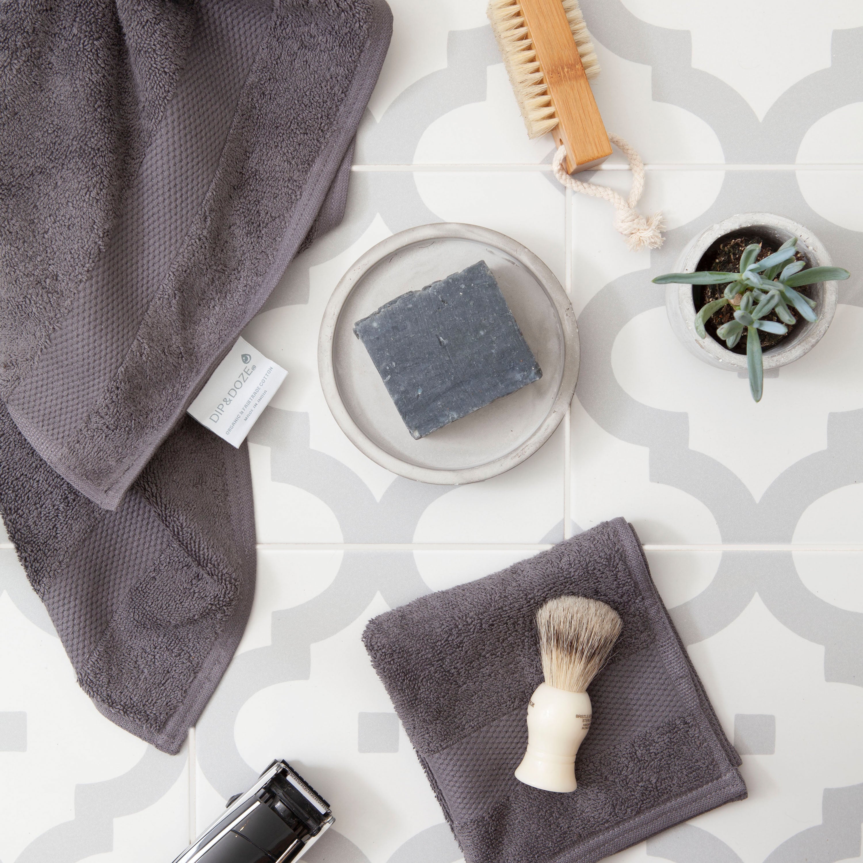 Slate Mini Set Of Six Towels