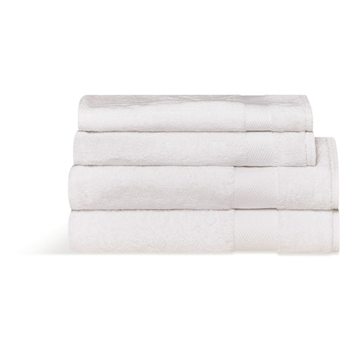 White Mini Set Of Four Towels