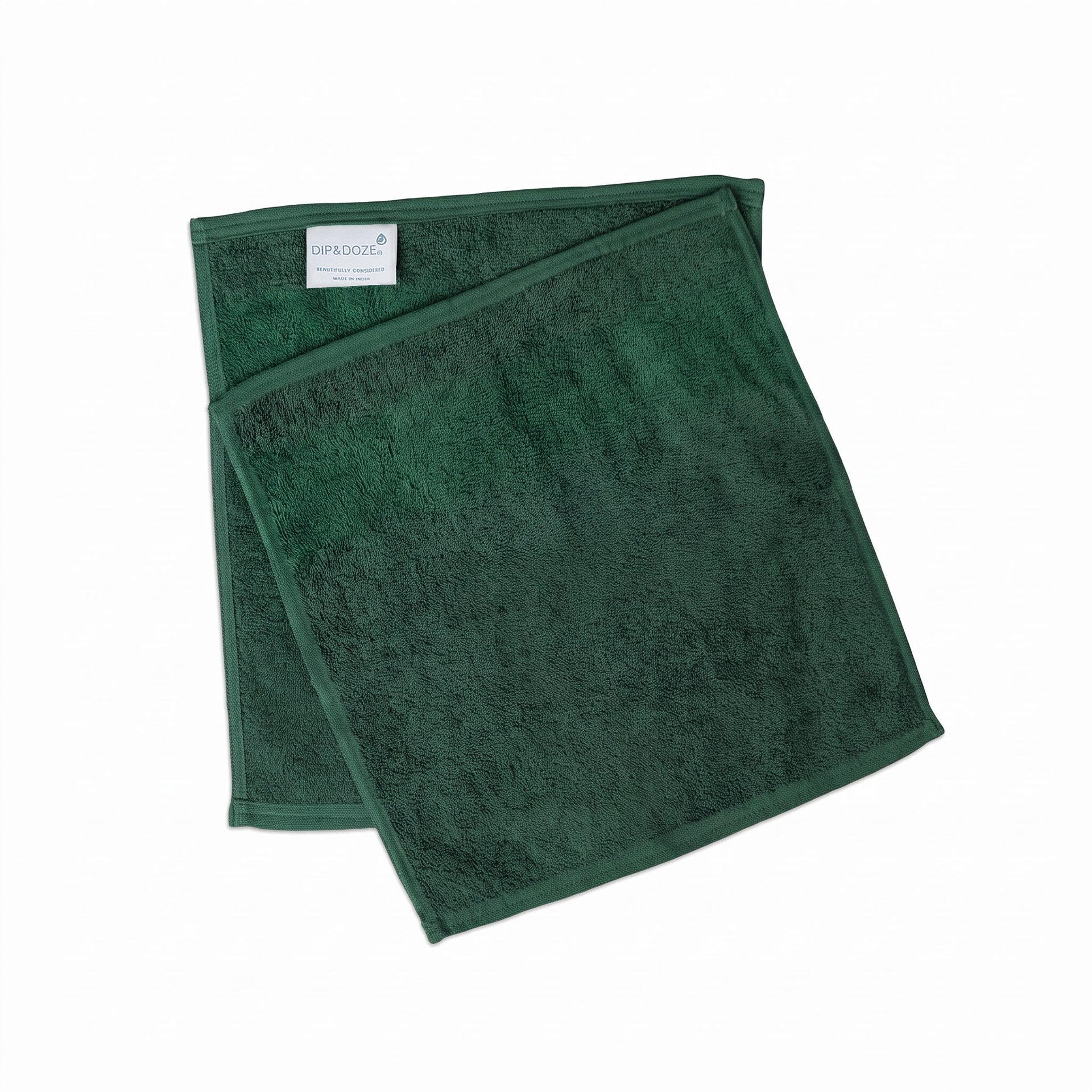 Fern Green Face Towels