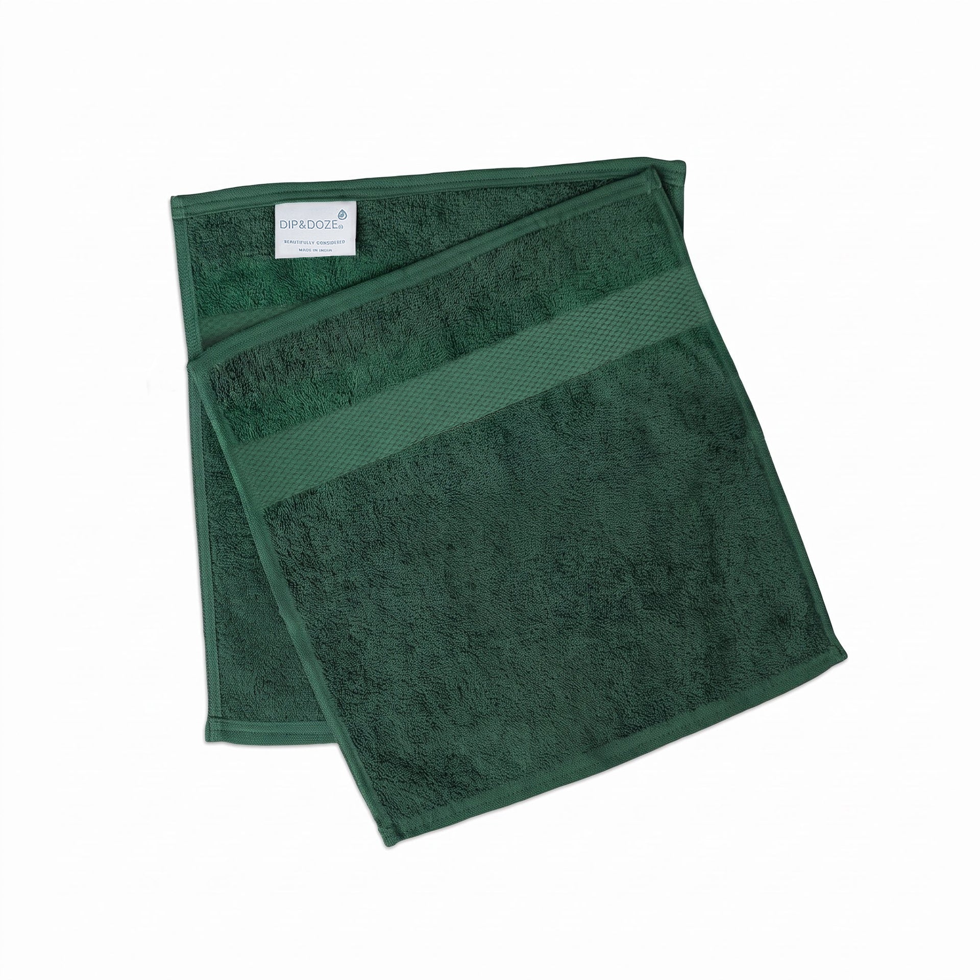 Fern Green Face Towels