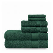 Fern Green Mini Set Of Six Towels