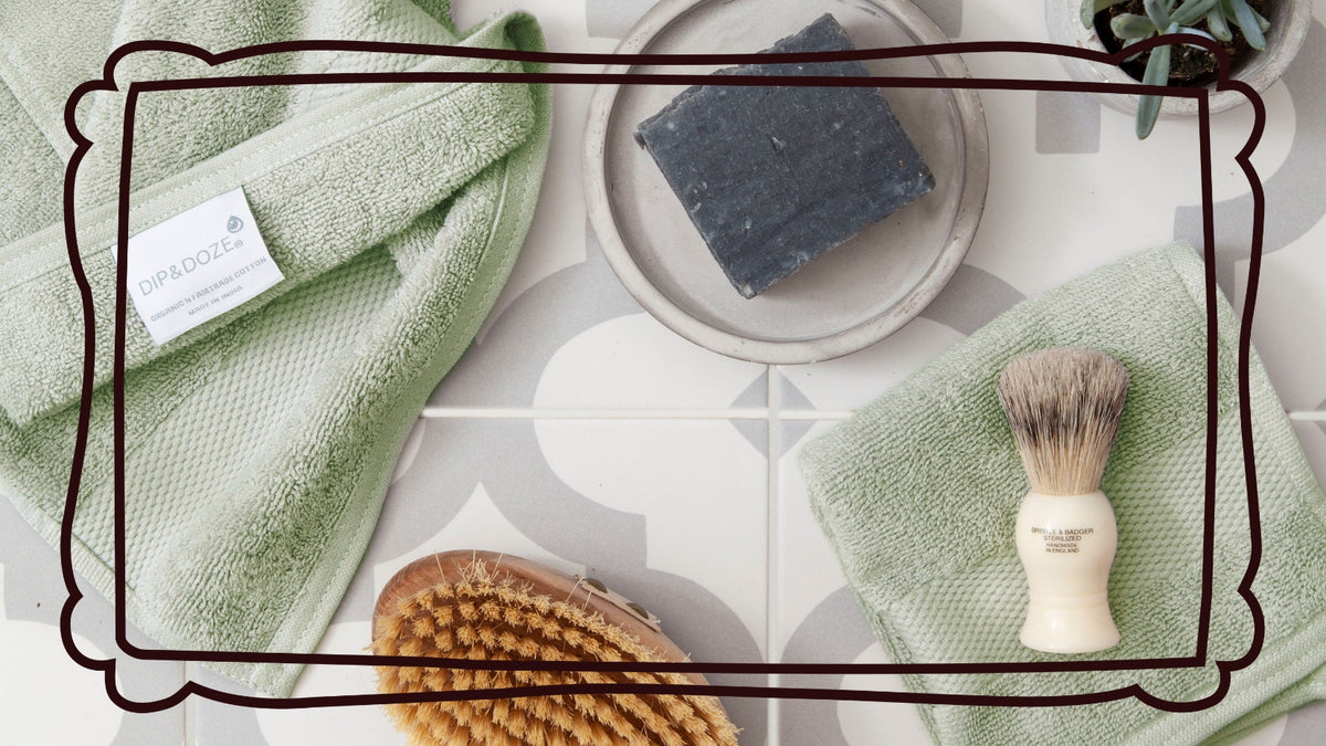 Green Bath Linen