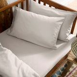Dove Grey Toddler Pillowcase Pair