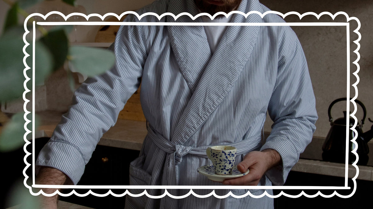 Lightweight Long Towelling Robe