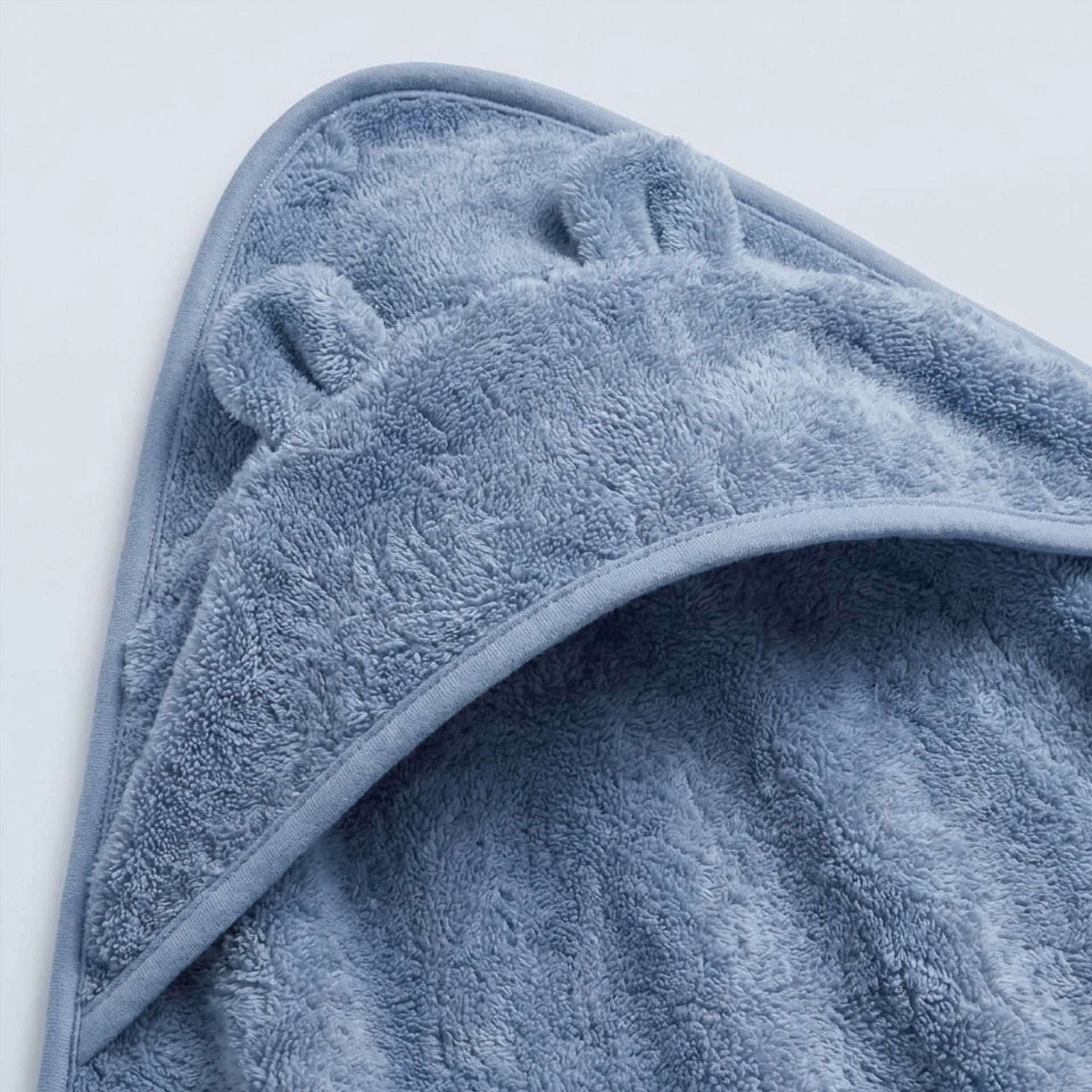 Ocean Blue Hooded Baby Towel with Ears