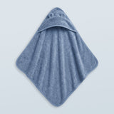 Ocean Blue Hooded Baby Towel with Ears