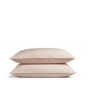 Clay Pink Striped Toddler Pillowcase Pair