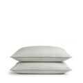 Dove Grey Striped Toddler Pillowcase Pair