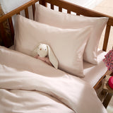 Dusky Pink Toddler Cot Bed Set