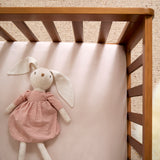 Dusky Pink Baby Fitted Cot Sheet