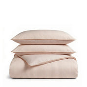 Clay Pink Striped Toddler Cot Bed Set