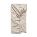 Almond Toddler Fitted Cot Bed Sheet