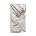 Dove Grey Toddler Fitted Cot Bed Sheet