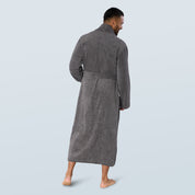 Slate Long Towelling Robe