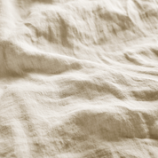 Almond Linen Fitted Sheet