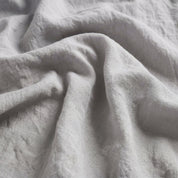 Dove Grey Linen Bedding Set