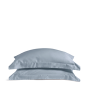 Sky Blue Edged Pillowcase Pair