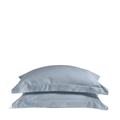 Sky Blue Edged Pillowcase Pair