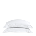 White Edged Pillowcase Pair