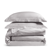 Dove Grey Edged Bedding Set