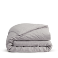 Dove Grey Linen Duvet Cover