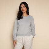 Lunar Grey Women's Perfect Cropped Sweatshirt