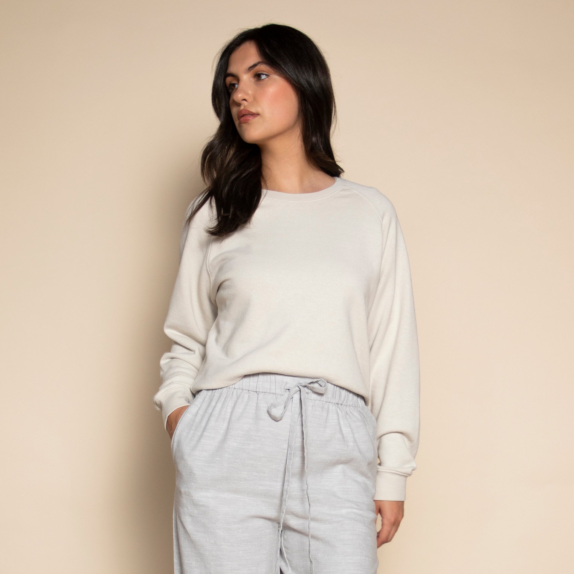 Oat Women's Perfect Cropped Sweatshirt