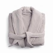 Grey Long Towelling Robe