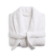 White Long Towelling Robe