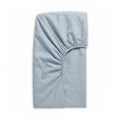 Sky Blue Linen Fitted Sheet