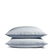 Sky Blue Striped Pillowcase Pair