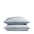 Sky Blue Striped Pillowcase Pair