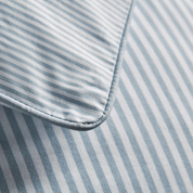 Sky Blue Striped Pillowcase Pair