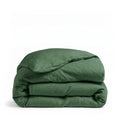 Thyme Green Linen Duvet Cover