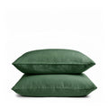 Thyme Green Linen Pillowcase Pair