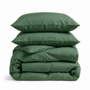 Thyme Green Linen Bedding Set