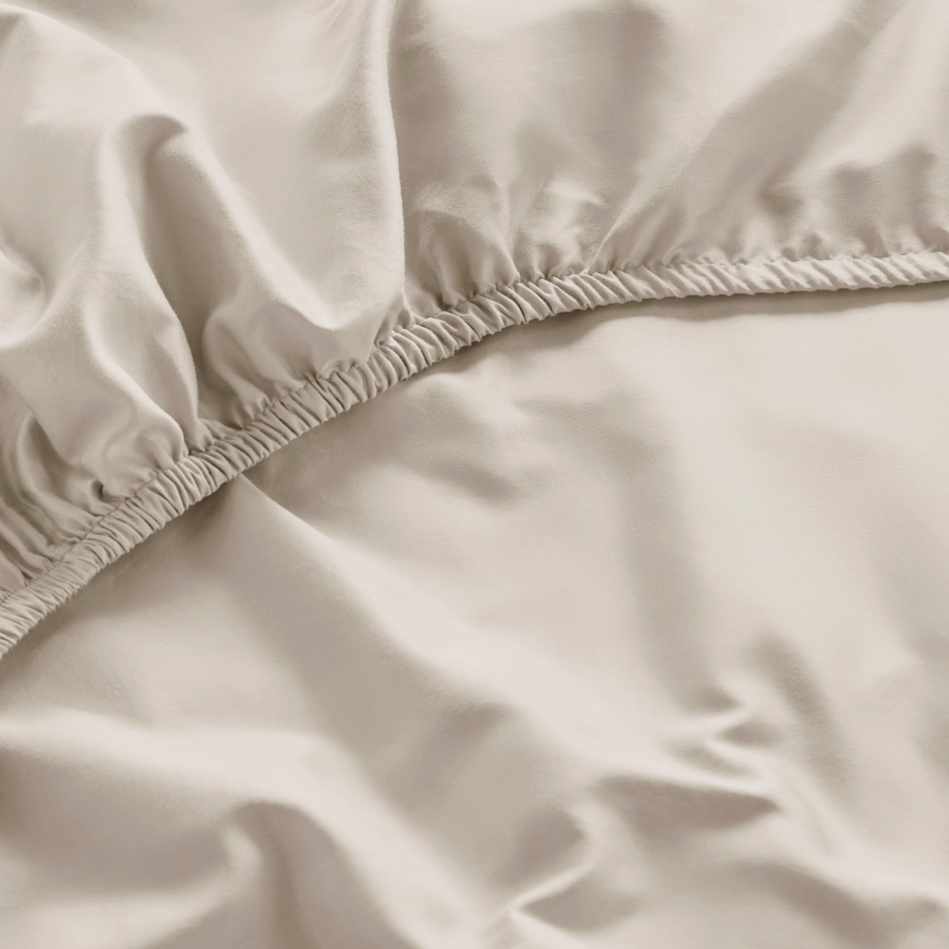 Almond Baby Fitted Cot Sheet