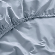 Sky Blue Toddler Fitted Cot Bed Sheet
