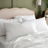 White Linen Flat Sheet