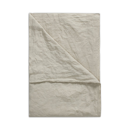 Almond Linen Flat Sheet